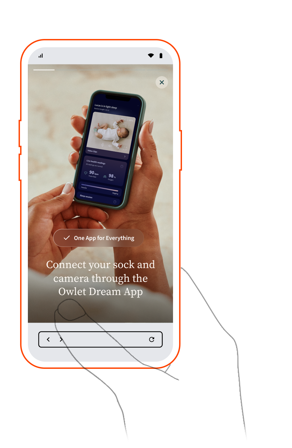 Interactive Phone Hand