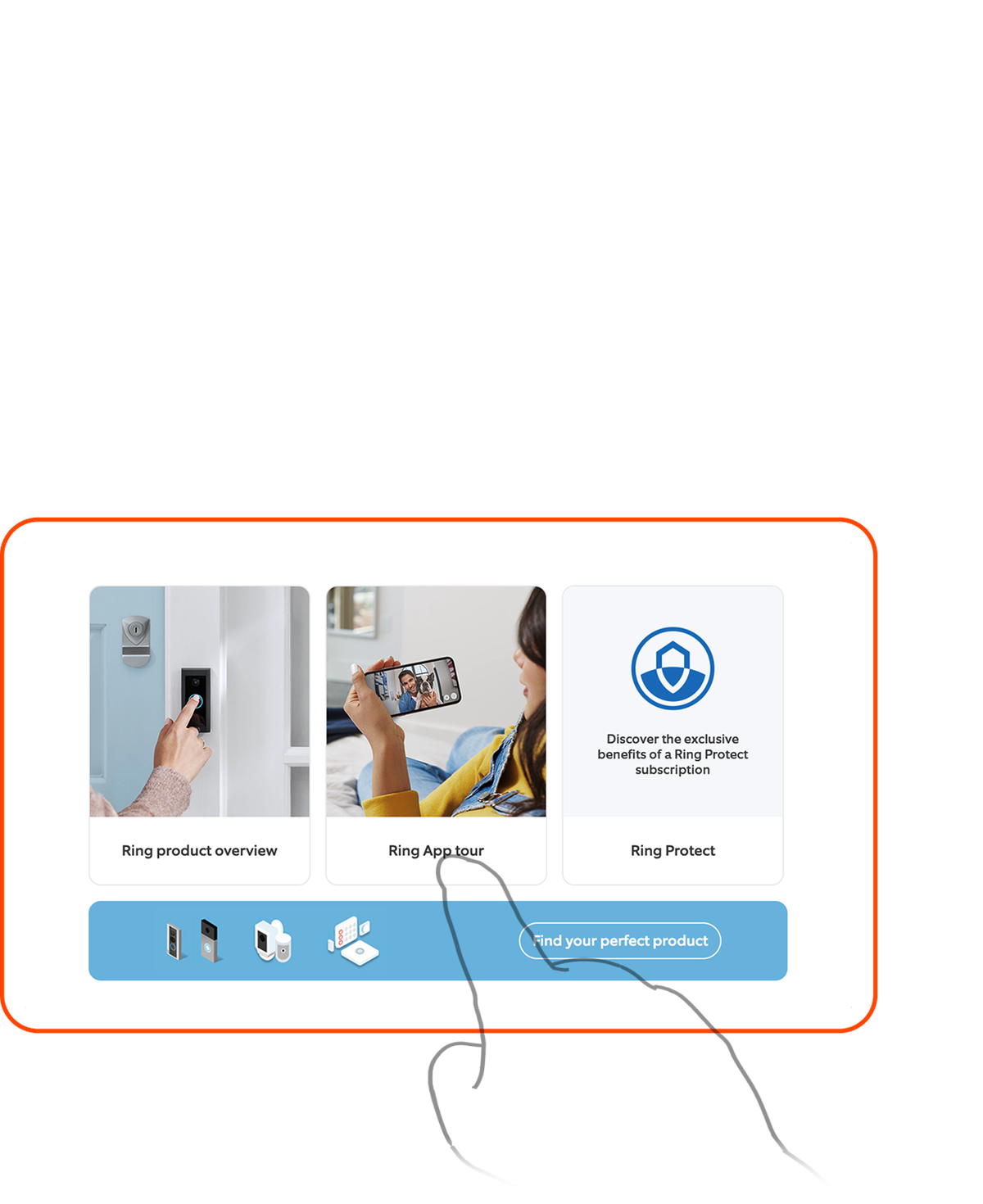 Interactive Phone Hand